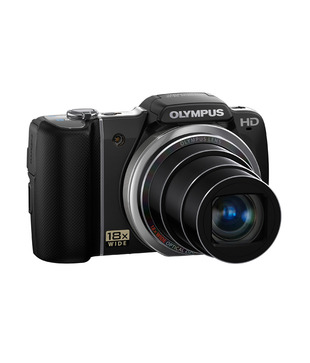 Olympus SZ-14 14MP Point & Shoot Digital Camera (Black)