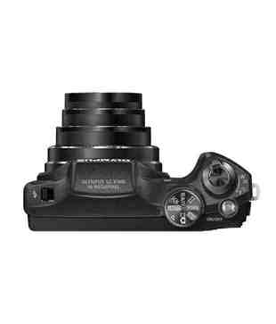 Olympus SZ-31MR 16MP Point & Shoot Digital Camera (Black)