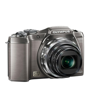 Olympus SZ-31MR 16MP Point & Shoot Digital Camera (Silver)