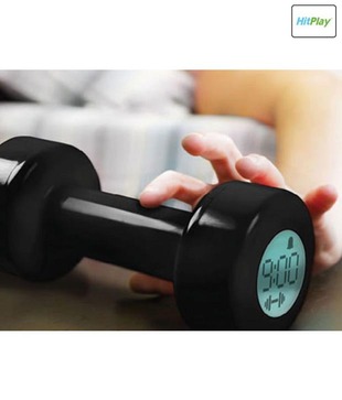 Dumbbell Alarm Clock