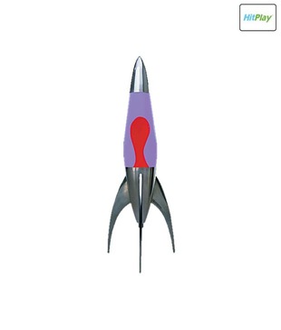 Telstar Lava Lamp-Violet/Red