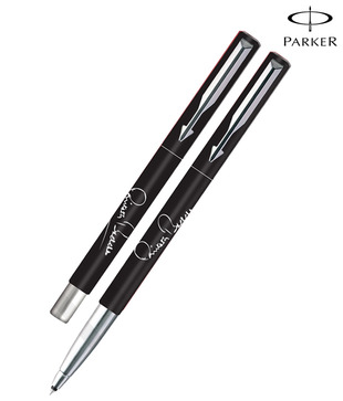 Parker Vector Spl Edition Black Roller Ball Pen Bl Line Print