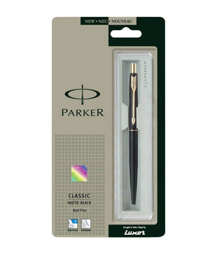 Parker Classic Matte Black GT Ball Pen