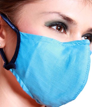 Respra - Anti Pollution Mask - Light Blue (Pack of 2)