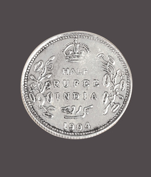 Silver Centrre King & Emperor Edward VII Silver Coin - SC 106