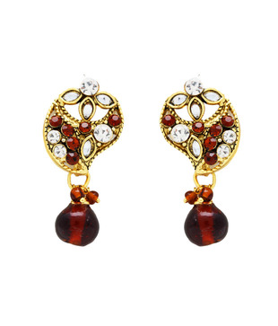 Sia Striking Red Rasrawa Pendant Set