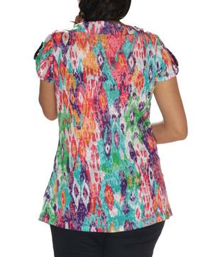 Sepia Muticolour Printed Top