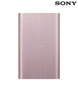 Sony HD-EG5/S 2.5 Inch 500GB External Hard Disk Drive (Pink)