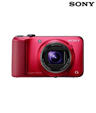 Sony CyberShot DSC HX10V 18.2MP Point & Shoot Camera (Red)