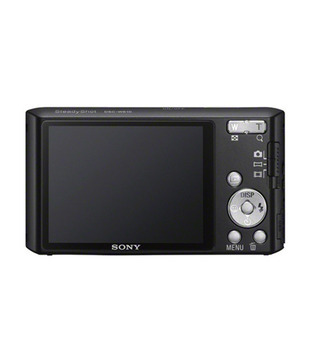 Sony CyberShot W610 14.1 MP Point & Shoot Camera (Black) (with 4 GB Card, Camera Pouch)