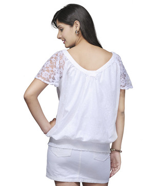 Tania Loond Designer White Top
