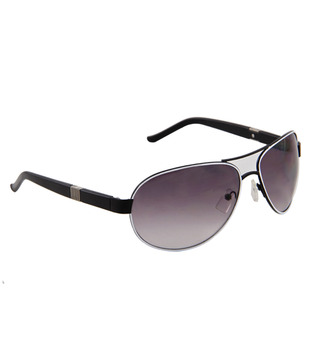 Joe Black's White Rim Aviator Sunglasses