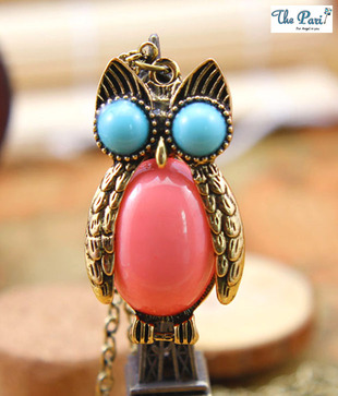 Pari Lovely Mini Owl Neckpiece