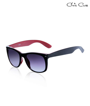 Chris Cross Red-Within Wayfarer Sunglasses
