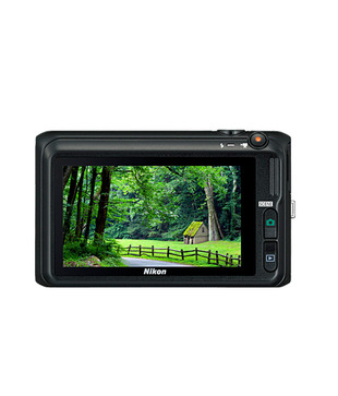 Nikon Coolpix S6400 16MP Point & Shoot Digital Camera (Black)