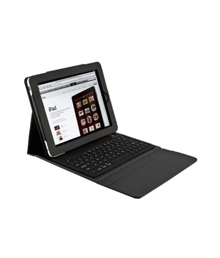 Wireless Bluetooth Keyboard With Leather Case for iPad