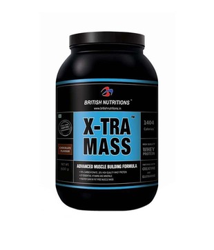 British Nutritions Xtra Mass 500 g Chocolate