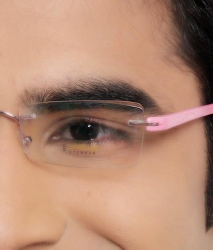 Ultra Light Pink Optical Frame