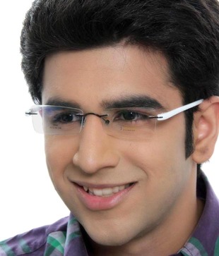 Ultra Light Black White Optical Frame