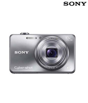 Sony CyberShot DSC WX150 18.2MP Point & Shoot Camera (Silver)