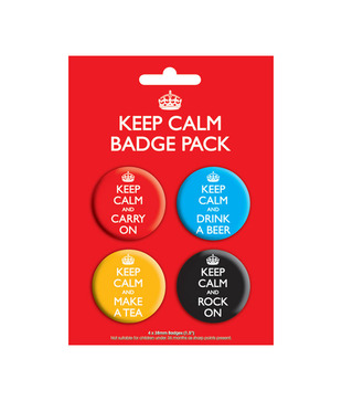 Keep Calm - Badgepack