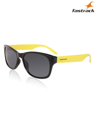 Fastrack Yellow Wayfarer Sunglasses