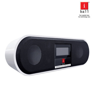 iBall Portable Speaker Music Boat (White)