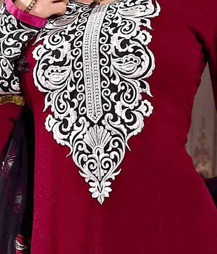 Khazana Astonishing Maroon  Designer Salwar Suits