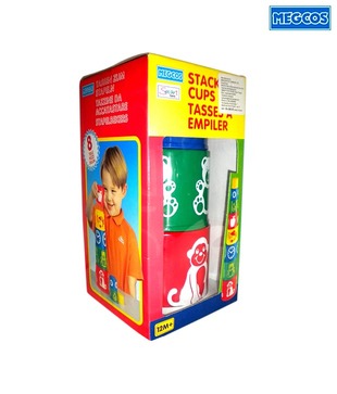Megcos 9 Pieces Stacking Cups