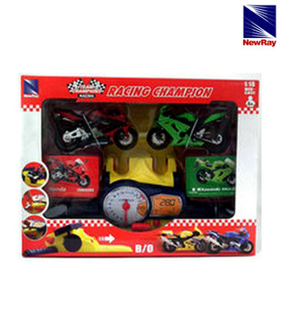 NewRay Scale Model Kawasaki & Honda Bikes