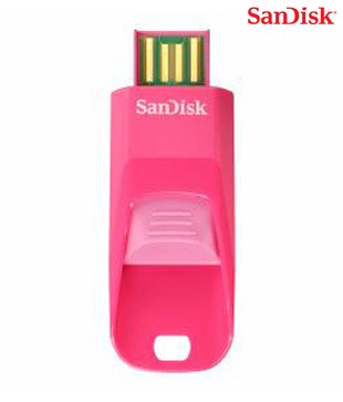 Sandisk Cruzer Edge Pen Drive 8GB (Pink)