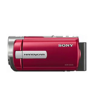 Sony DCR-SX45E Handycam (Red)