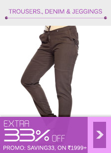 trousers, denims & jeggings - min 50% off + extra 33% off (promo:SAVING33)