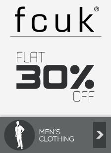 FCUK - Flat 30% Off