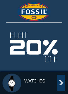 Fossil Flat 20% Off