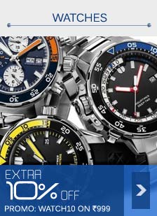 Min 30% Off on all Men Watches
