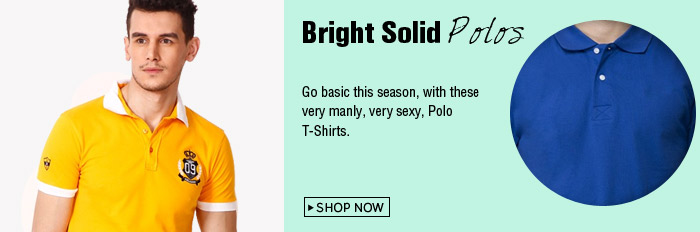 Bright Solid Polos