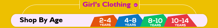 Girls Clothing - Shop By Age