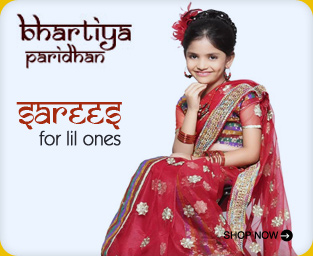 Sarees for lil ones