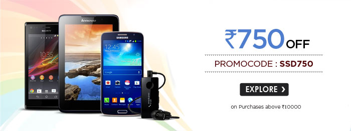 Rs.750 off on Purchases above Rs. 10,000